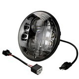 7 Inch Inch 48W 4450Lm Cree Led Headlight Dot Ece Hi-Lo Drl Wrangler Harley